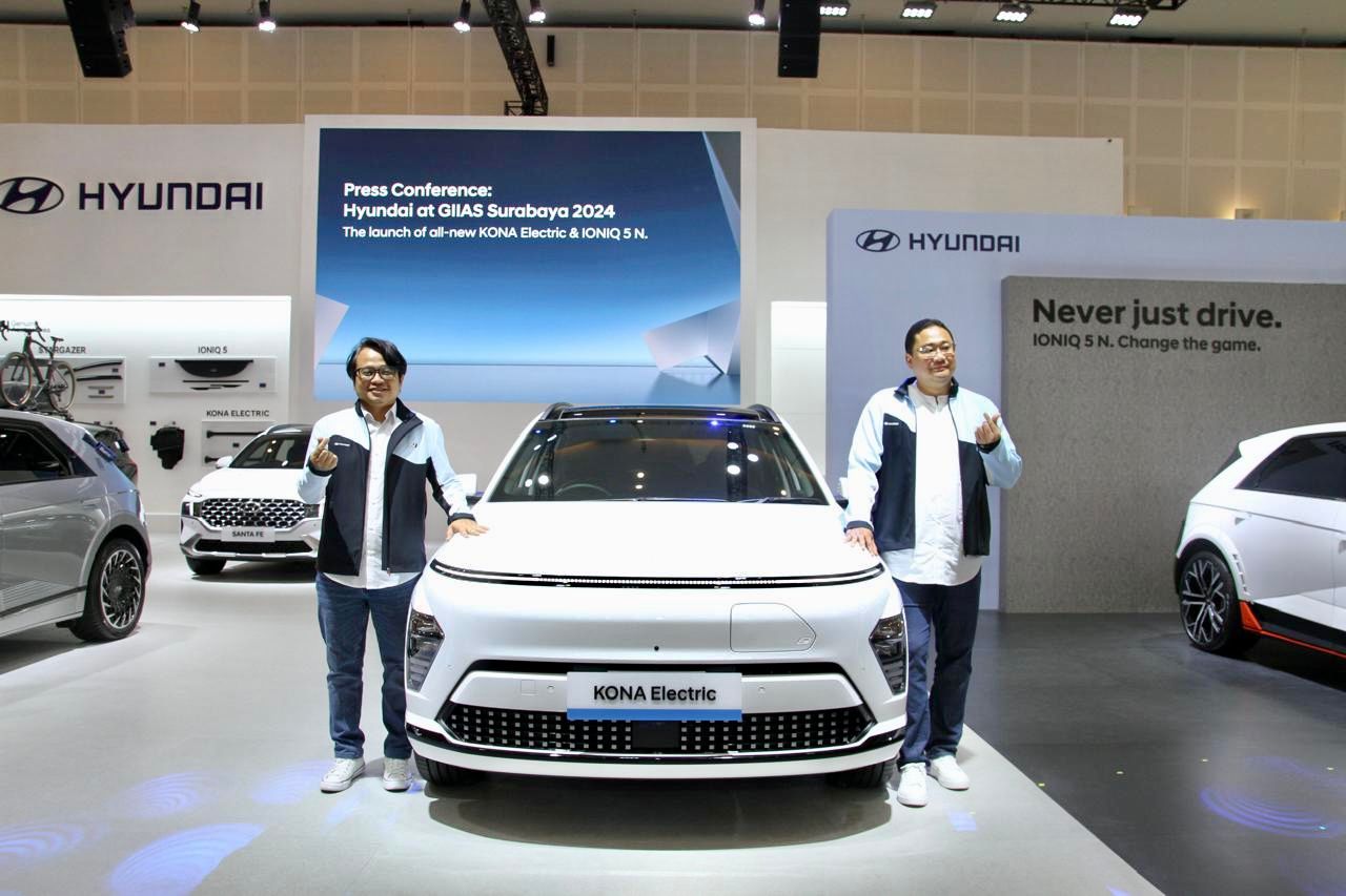 Hyundai Boyong Kona Electric Pada GIIAS Surabaya 2024