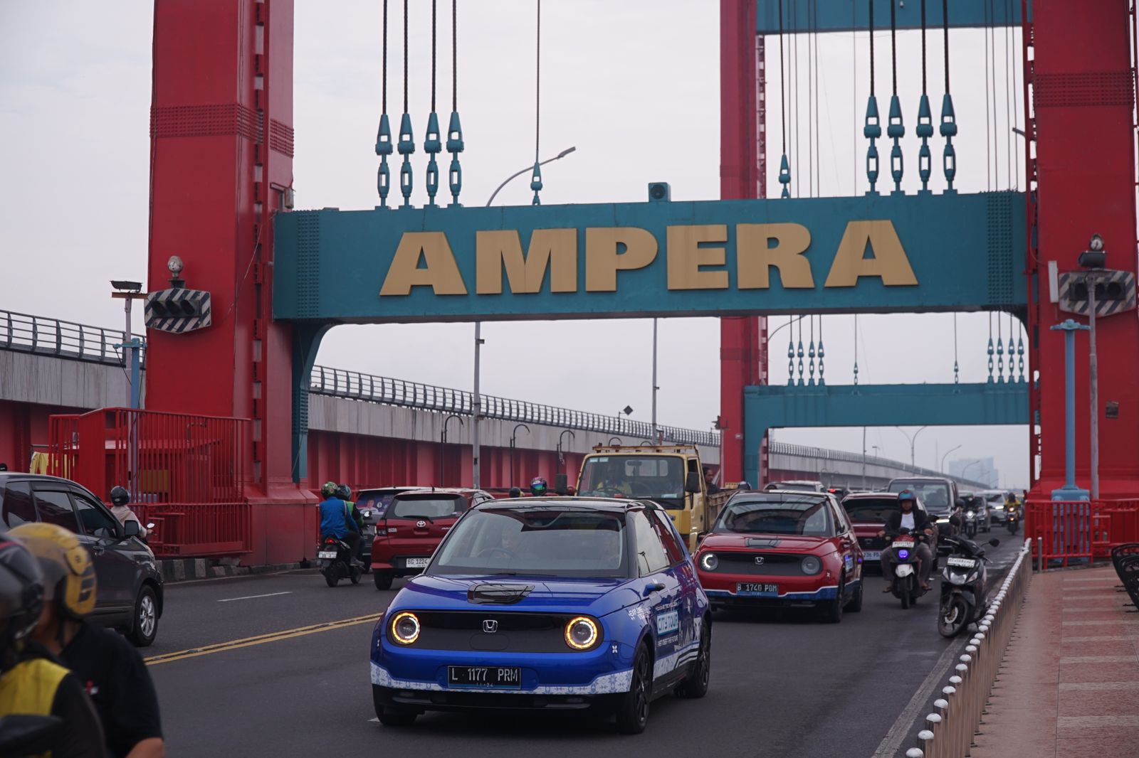 Honda e:Technology City Tour Explore Indonesia Memulai Rutenya Dari Palembang